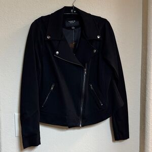 Torrid Black Zippered Jacket for Women Size 00
